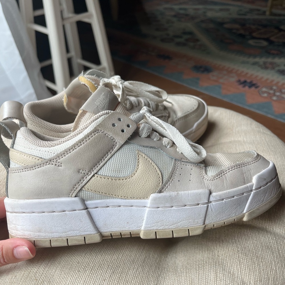 Nike Dunk Low Disrupt in Sail. Size 7.5 womens